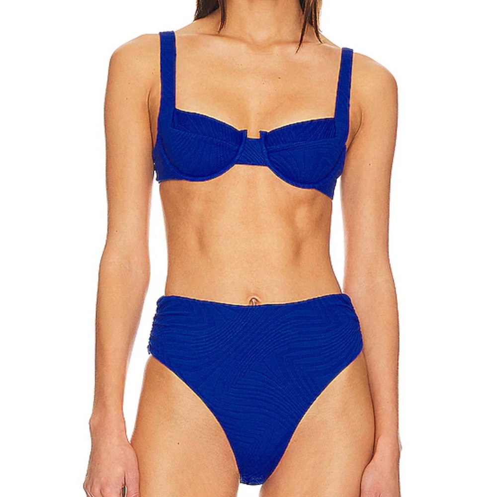 Fella Casanova Bikini Top and bottom in Lapis